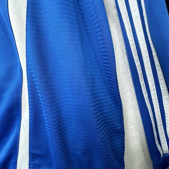 Adidas Adipure Men’s Large Blue & White Full Zip Track Jacket Zipup - Picture 12 of 13